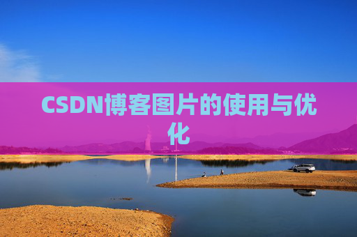 CSDN博客图片的使用与优化